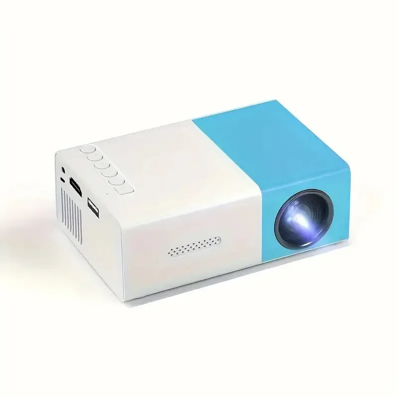 LED Home Theater Projector Small portable outdoor projector 300 lumens Home Theater Outdoor camping office meeting