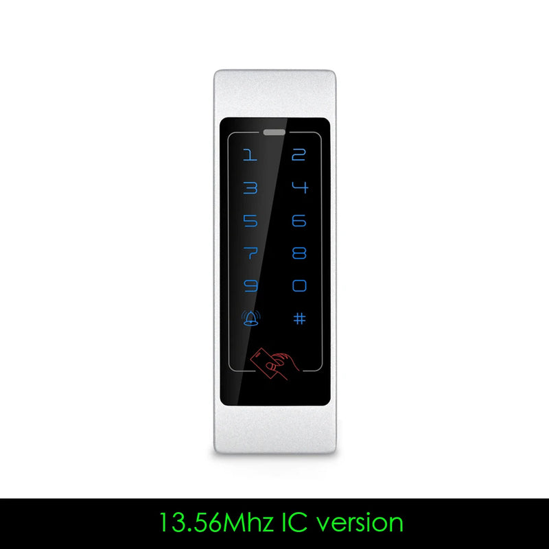 Access Controller RFID 125Khz/13.56Mhz 4000Users Metal Case Keypad with Backlight Single Door Control Access Device