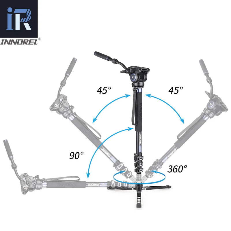 PW70 Tripod Aluminum Mini Multi-Function Photography Bracket For DSLR Camera Smartphones Monopod Stand Base Desktop Tripode