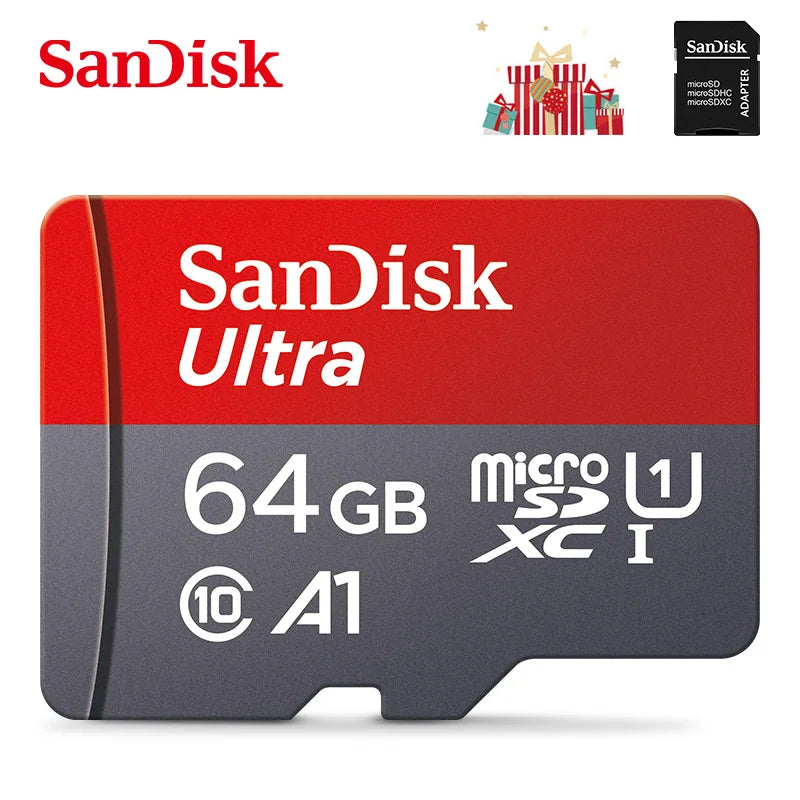 Genuine Sandisk Memory Card 128GB 32GB 64GB 256GB SD/TF Flash Card Mini SD 32 64 128GB TF CARD for Phone Speakers Robot