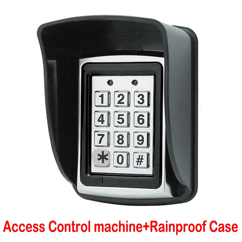 125Khz RFID Metal Access Control Keypad Waterproof Rainproof Cover Door Opener Electronic Lock System Lock Keypad WG26 Output