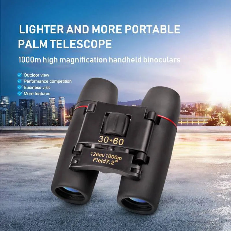 Sakura Night Vision 30x60 Zoom Optical Military Binoculars Telescope 126m/1000m Telescopio Day And Night High Quality Long Range