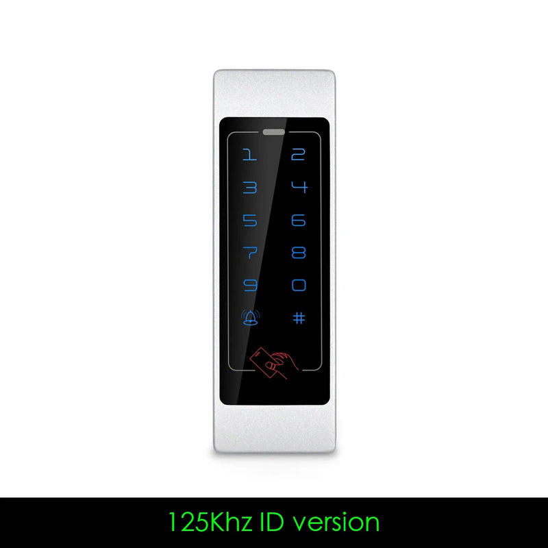 Access Controller RFID 125Khz/13.56Mhz 4000Users Metal Case Keypad with Backlight Single Door Control Access Device