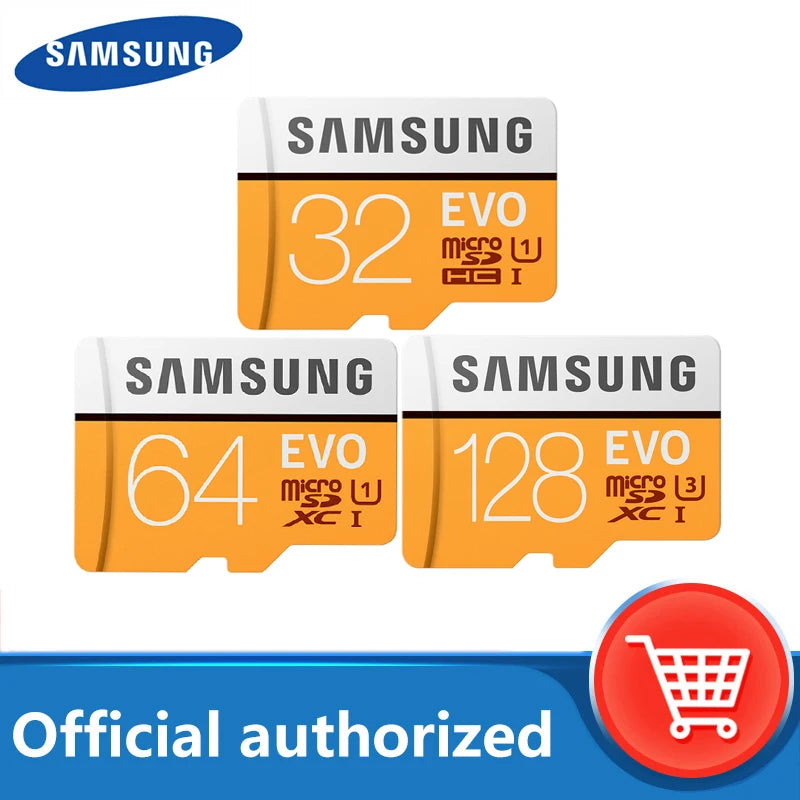 original samsung micro sd card high speed 64GB 128GB Class10 memory card SDXC UHS-I 4K HD for driving recorder mobile phone card