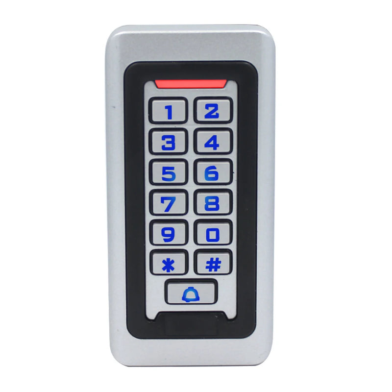 Backlight RFID Metal Keypad Door Access Control System Wiegand 26/34 IP68 Waterproof Proximity Card Standalone With 2000 Users