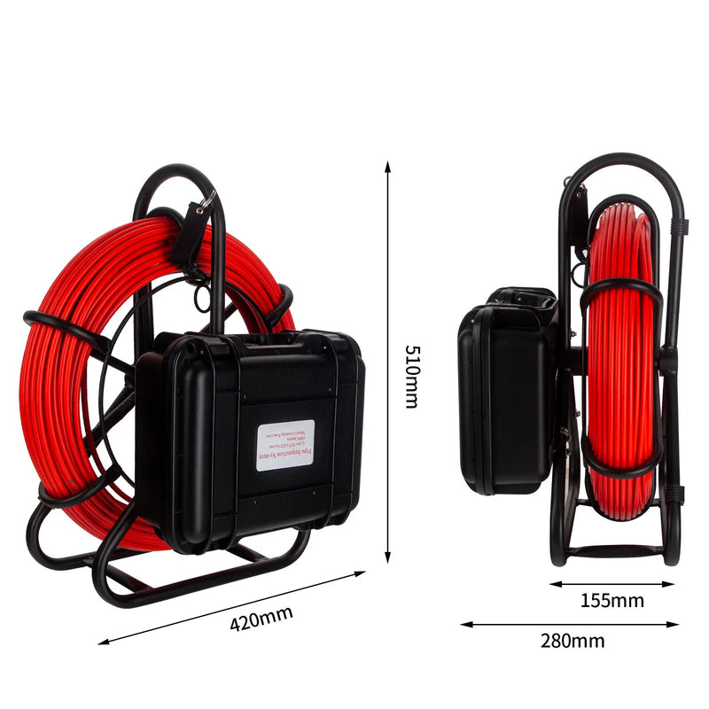 WiFi DVR SYANSPAN Self-Leveling Built-in 512Hz Transmitter Sonde for Pipe Location Endoscope,23mm Drain Pipe Inspection Camera