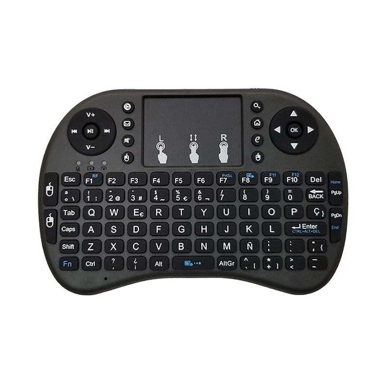 i8 Mini Wireless Battery Keyboard 2.4GHz English Language Air Mouse With Touchpad Handheld for Laptop Android TV Box PC