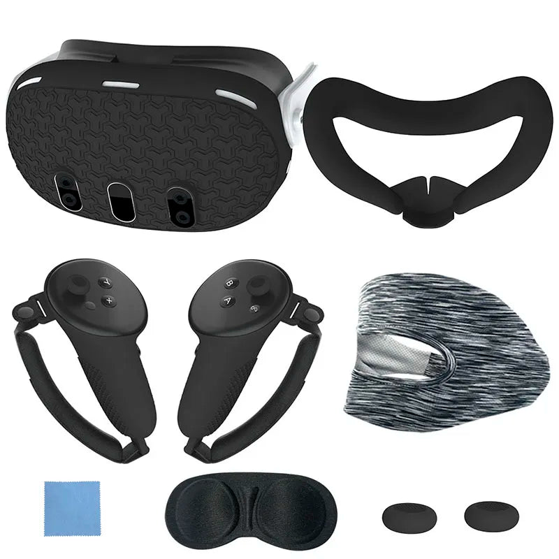 For Meta Quest 2 VR Headset Strap with RGB LED Backlight Alternative Head Strap 8000mAh Rechargeable Battery VR Accessories