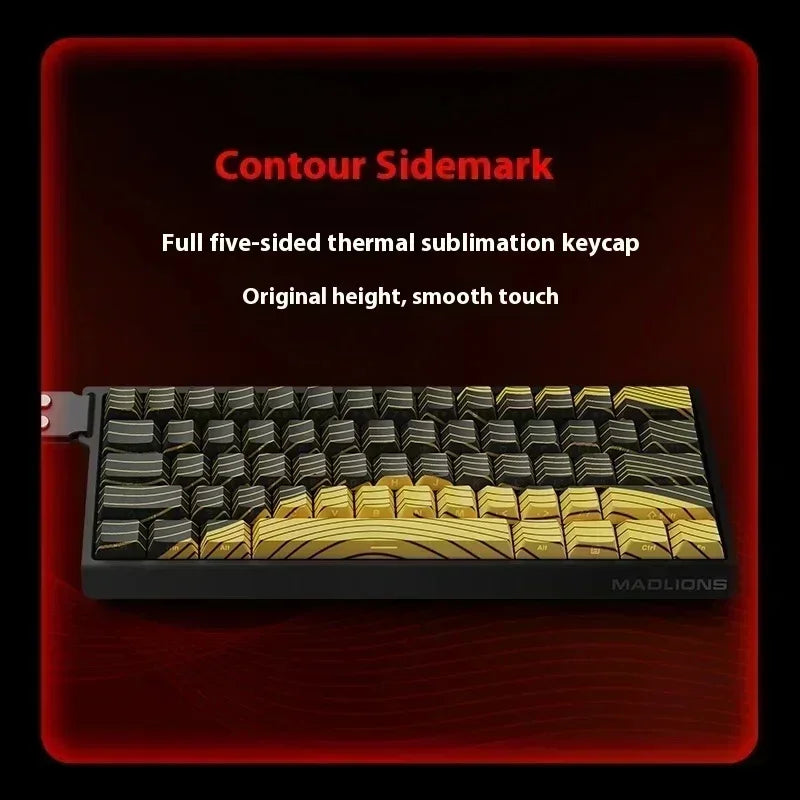 VGN VXE MADLIONS Madcatz Mad60/68HE Mechanical Keyboards Switch 8K Polling Rate Hot Swap Low Delay Customize Gaming Keyboard