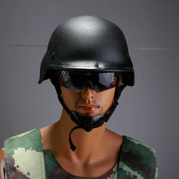 Army Green Steel Helmet Bulletproof Helmet PASGT Ballistic Helmet For Army Military Police Self Defense Supplies