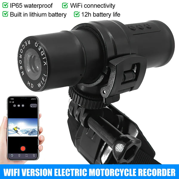 Action Camera HD 1080P Camcorder Bike Motorcycle Helmet Camera Outdoor Waterproof WiFi Sport Cam DV Car Video Recorder Cameras