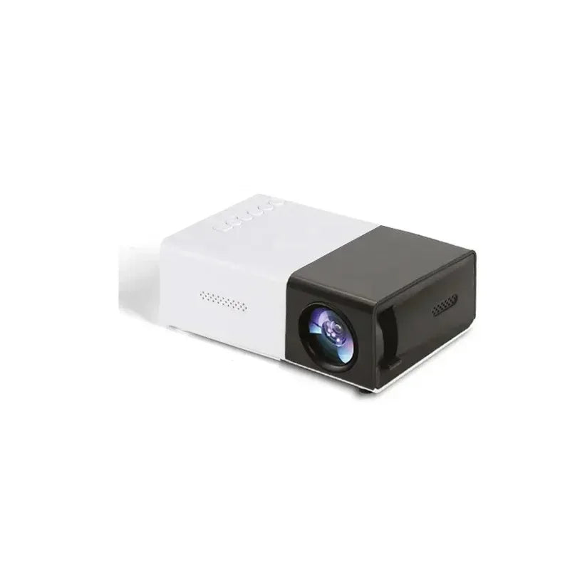 LED Home Theater Projector Small portable outdoor projector 300 lumens Home Theater Outdoor camping office meeting