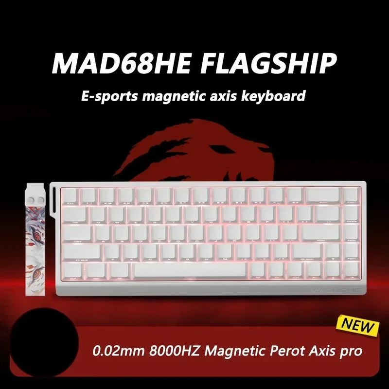 VGN VXE MADLIONS Madcatz Mad60/68HE Mechanical Keyboards 8K Polling Rate Low Delay Hot Swap Switch Gaming Keyboard for E-sports