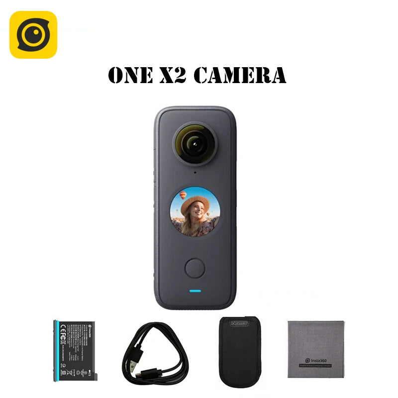 Insta360 ONE X2 Action Camera 5.7K Video 10M Waterproof FlowState Stabilization Insta 360 ONE X 2 Sports Camera