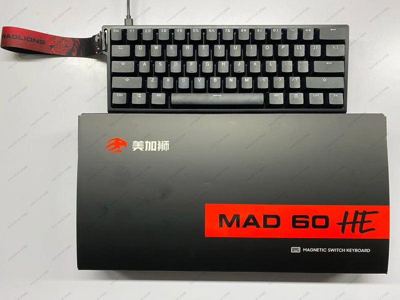 New MADLIONS MAD60 MAD68 series Magnetic Switch Mechanical Keyboard Customized E-sport 0.04RT 8K Polling Rate 0.125ms Latency