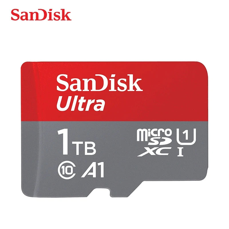 Sandisk A1 Memory Card 32gb 64GB 128GB 512GB 256GB 1TB 1.5tb Class10 UHS-1 flash Micro sd TF/SD Card Camera recorder phone pc