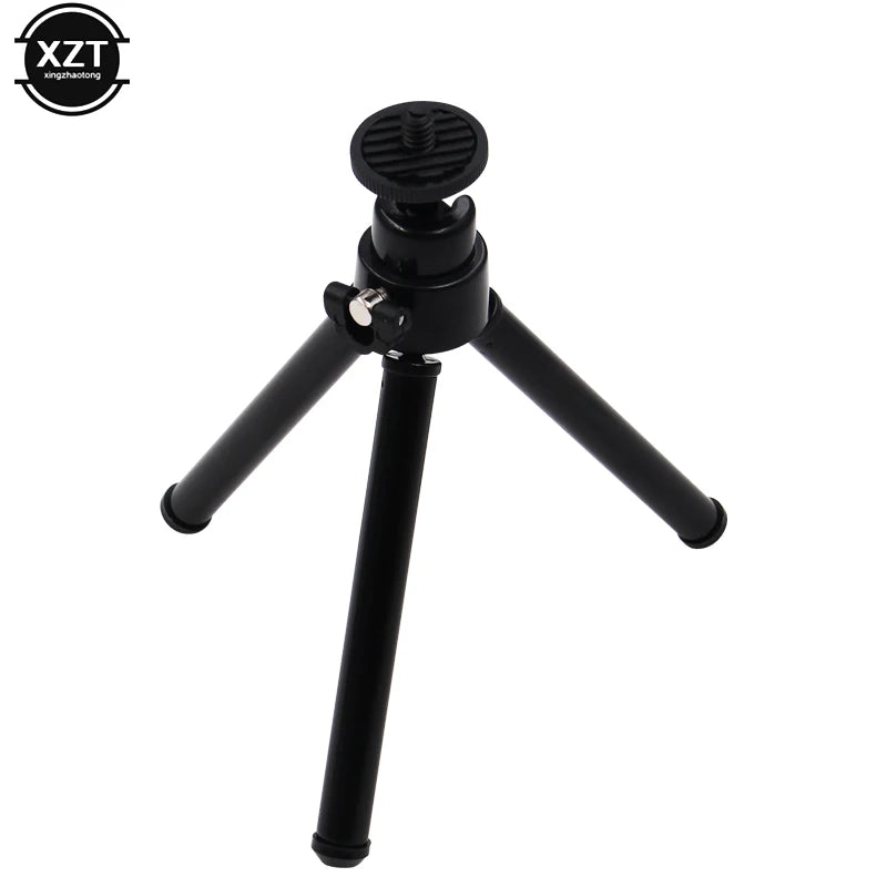 1PC Universal Mini Flexible Tripod 2 Section Stand Holder for Projector Camera Desktop Tripod for Mobile Phone Tripod for Camera