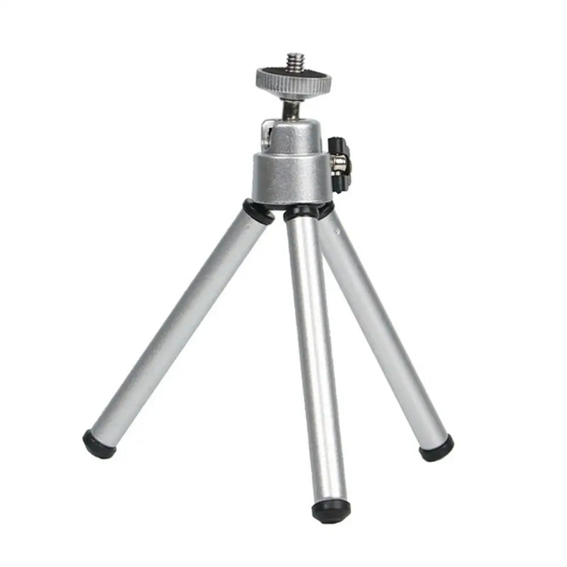 Metal Aluminum Alloy Projector Tripod Stand Holder 2 Section Mini Tripod Mobile Phone Tripod Camera Tripode Table Tripod