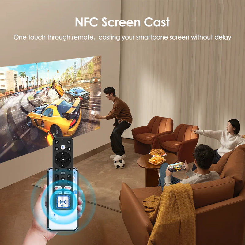 portable 4k projector [Netflix Official Licence] 5G WiFi Mini projector Dolby Android 11 beam Projector Home Theater Google Play