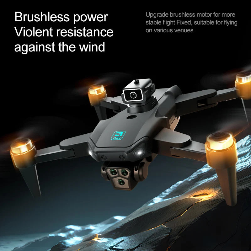 Lenovo S13 Pro Max Drone 8K Profesional HD Camera Brushless Obstacle Avoidance Aerial Optical Foldable Quadcopter Toy RC 15000M