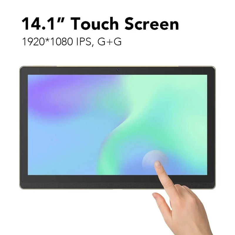 14 Inch Big Screen Eyes-Protect Android 12 Tablet PC 12+256GB Phone Call 5G WIFI tablet Kids Pad For Educational Online Class