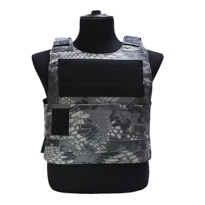 Security Guard Anti-Stab Tactical Vest with Hunting Miniature Hunting Vests Adjustable Shoulder Straps