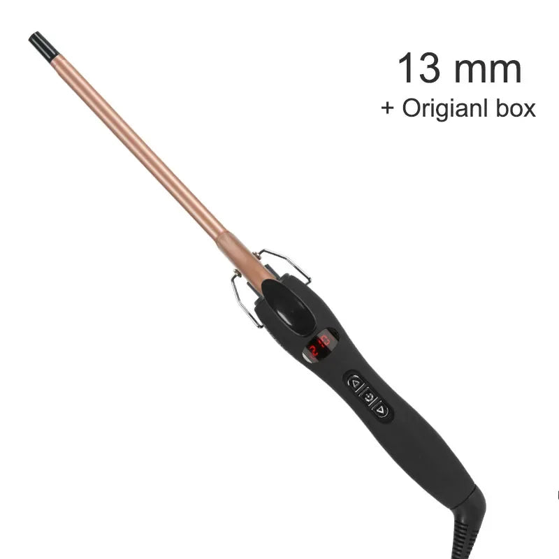 Aofeilei Professional 9mm Electric Curling Iron 13mm Hair Curler Small Curls  Curlers Ceramic Hair Curlers Electric Curling Iron