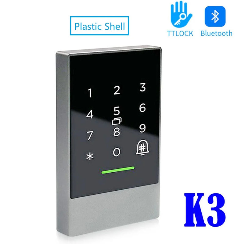 Waterproof RFID IC Bluetooth TTLOCK Keypad App Unlock Door Opener TT Lock Devices for Access Control K2/K2F/K3/K3F/K3Q/H3/HF3/G2