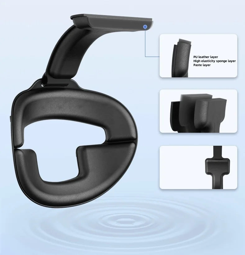 Elite Head Strap Comfortable Sponge Headwear Charging Headset with Built-in 6000 & 8000mAh Batteries for Meta Quest 3 VR