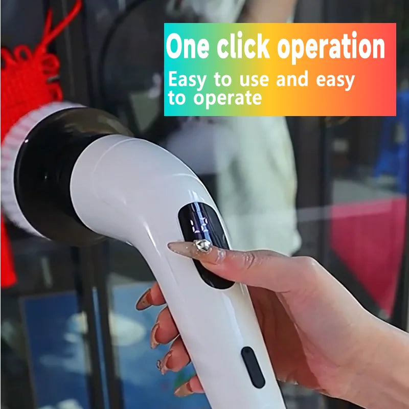 Electric Window Cleaner Vacuum Smart Home Appliance Clean Glass Windows Washer Window Washing Electric Floor Mops Cleaning Brush