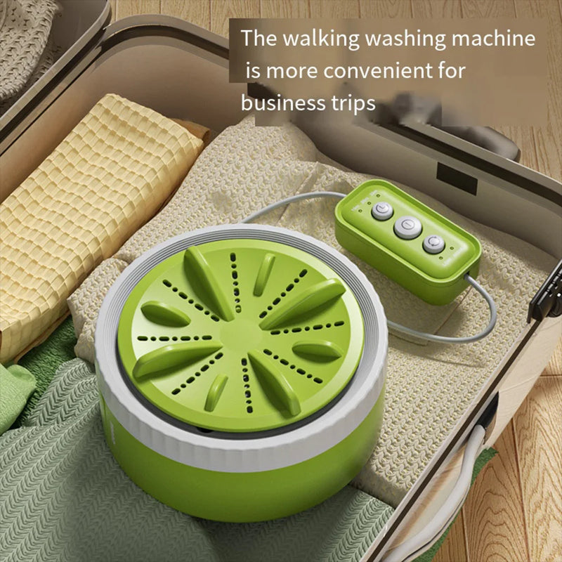 USB Rotating Turbo Ultrasonic Washer Dishwasher, Portable Mini Washing Machine For Clothes, Underwear Washing machine for Travel