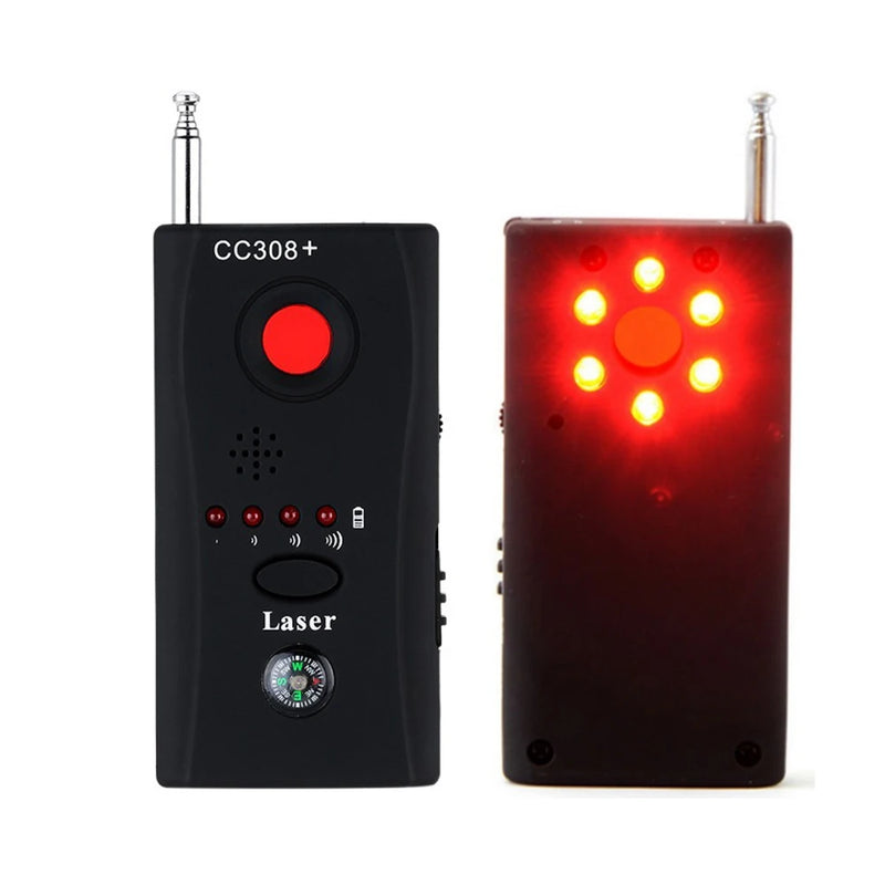 Full Range Scan Wireless Camera Lens Signal Detector CC308+ Radio Wave Signal Detect Camera Full-range WiFi RF GSM Device Tracer