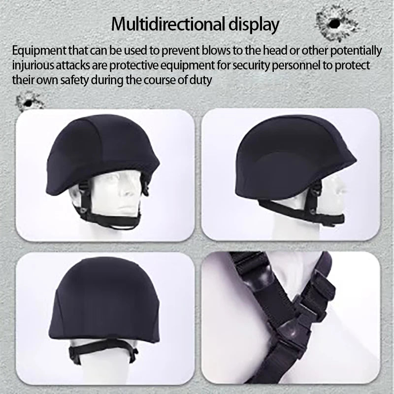 Second class bulletproof helmet Kevlar bulletproof helmet aramid tactical duty helmet