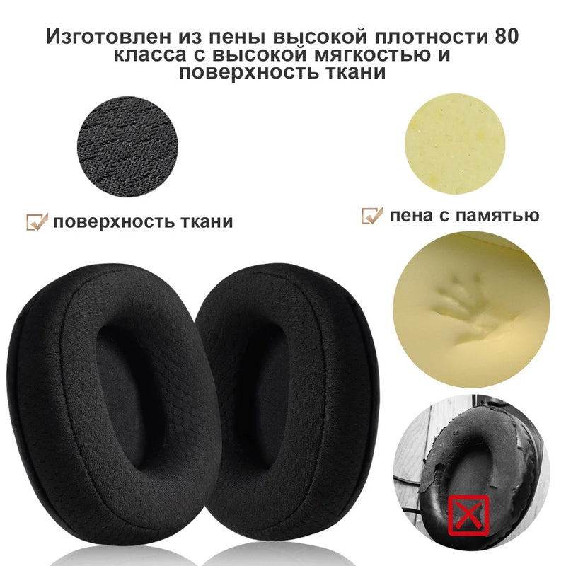 Earphone pads For Steelseries Arctis 7/9/9X/PRO Head Band Belt Strap replacement Earpads headphones Earmuffs Memory