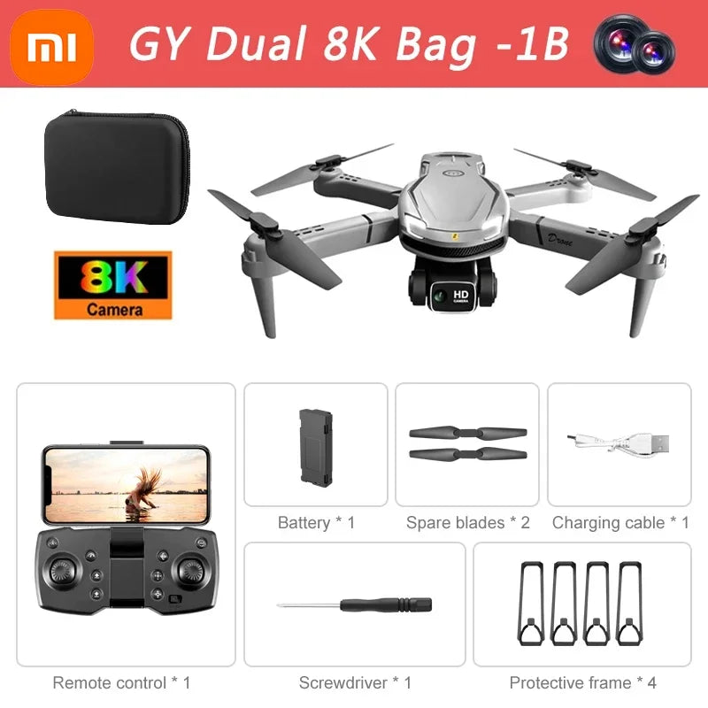 Xiaomi MIJIA V88 Drone 8K 5G GPS Professional HD Aerial Photography Remote Control Aircraft HD Dual Camera Quadcopter UAV Toy