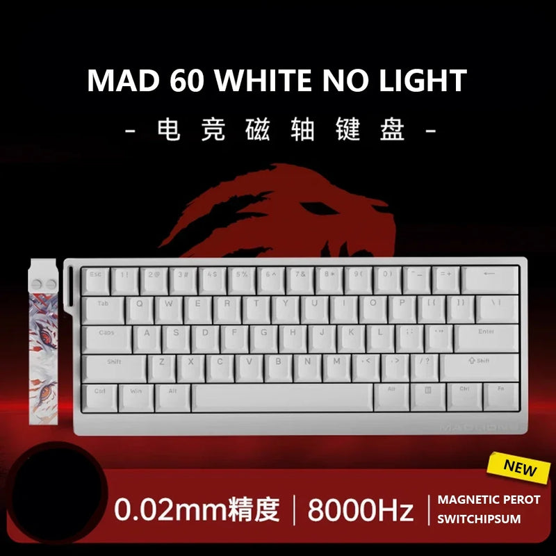 VGN VXE MADLIONS Madcatz Mad60/68HE Mechanical Keyboards 8K Polling Rate Low Delay Hot Swap Switch Gaming Keyboard for E-sports