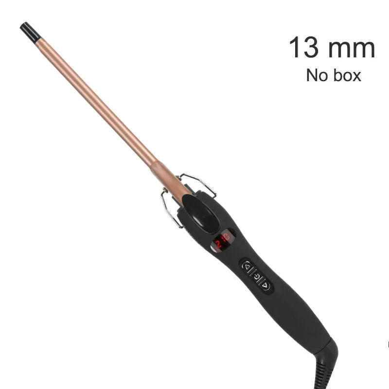 Aofeilei Professional 9mm Electric Curling Iron 13mm Hair Curler Small Curls  Curlers Ceramic Hair Curlers Electric Curling Iron