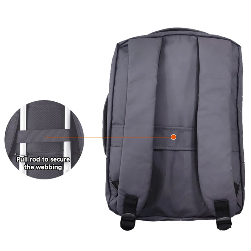 Bulletproof Backpack For Men Level II Stand Alone Ballistic Panel Men Protective Travel Backpack Large Capacity bag