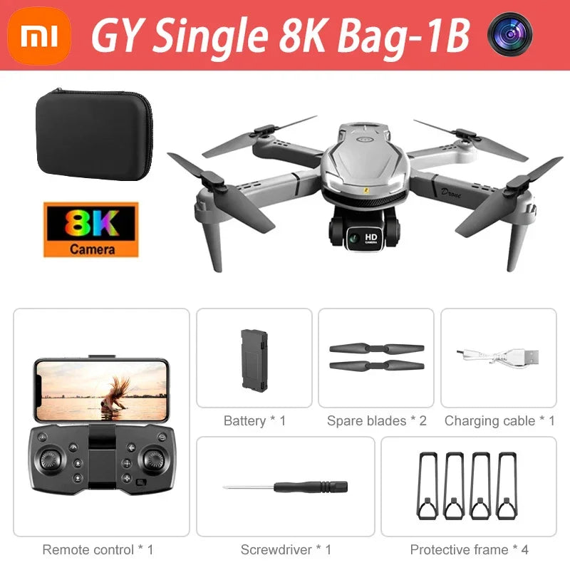 Xiaomi MIJIA V88 Drone 8K 5G GPS Professional HD Aerial Photography Remote Control Aircraft HD Dual Camera Quadcopter UAV Toy