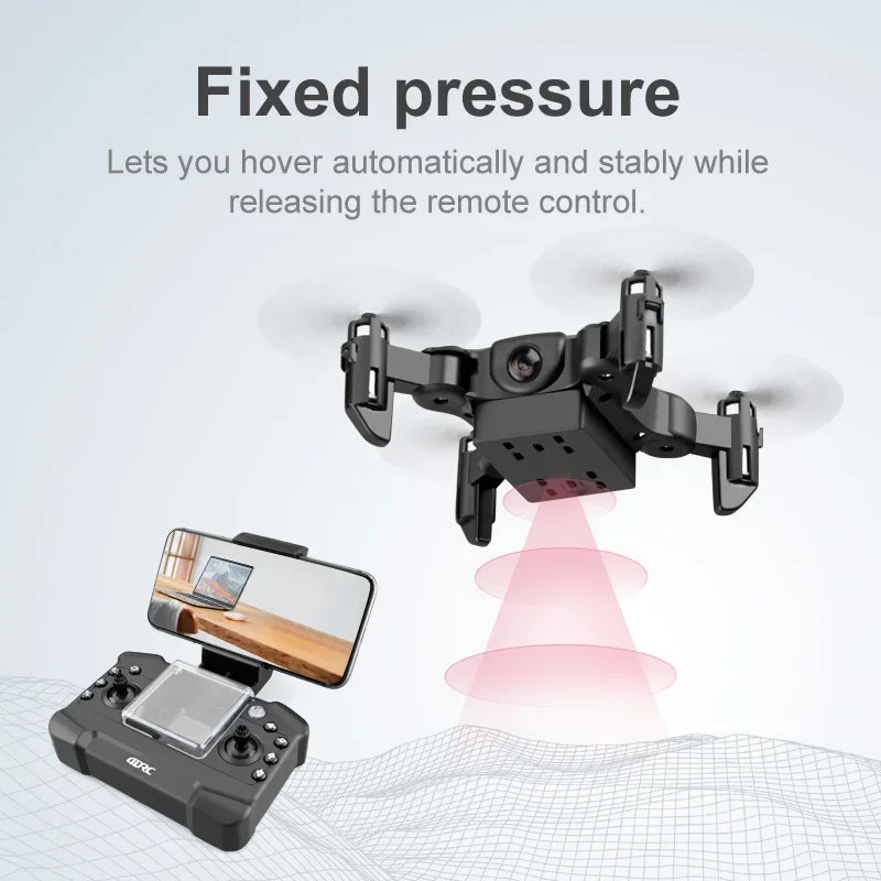 V2 Mini Drone 4K HD Camera WiFi Fpv Air Pressure Altitude Hold Professional Foldable Quadcopter RC Drone Kid Toys GIft