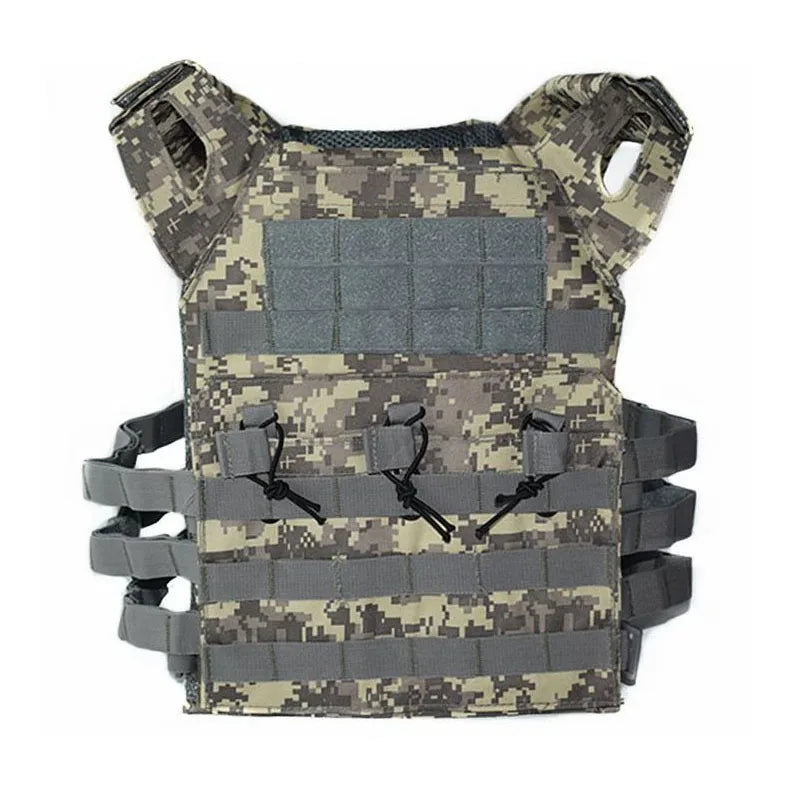 Military Tactical Vest Bulletproof Vest Hunting Carrier Air Gun Accessories Combat MOLLE Camouflage Military VestChaleco Tactico