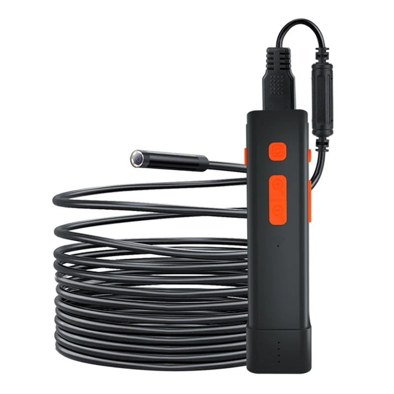 8mm Single & Dual Lens WiFi Endoscope Borescope Inspection Snake Camera IP67 3X Zoom For Android and iOS Smartphones iPhone