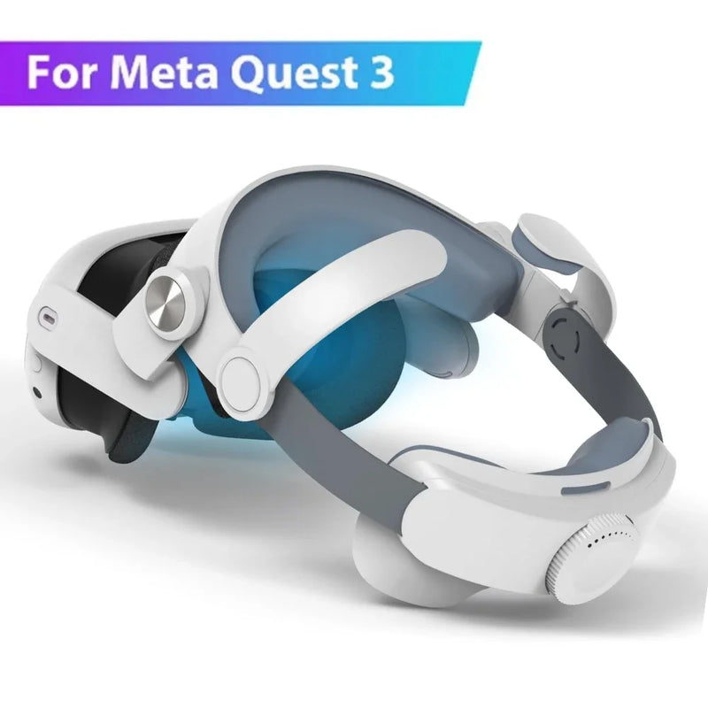 Replaceable Elite Strap For Meta Quest 3 VR Headset Improve Comfort Adjustable Head Strap For Quest 3 Accessories Helmet