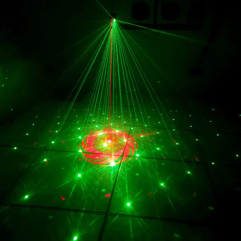 Mini USB Disco Lights for Home Party Nightclub Karaoke Bar Evening Game Laser Projector Stage Lighting Strobe 32 Patterns