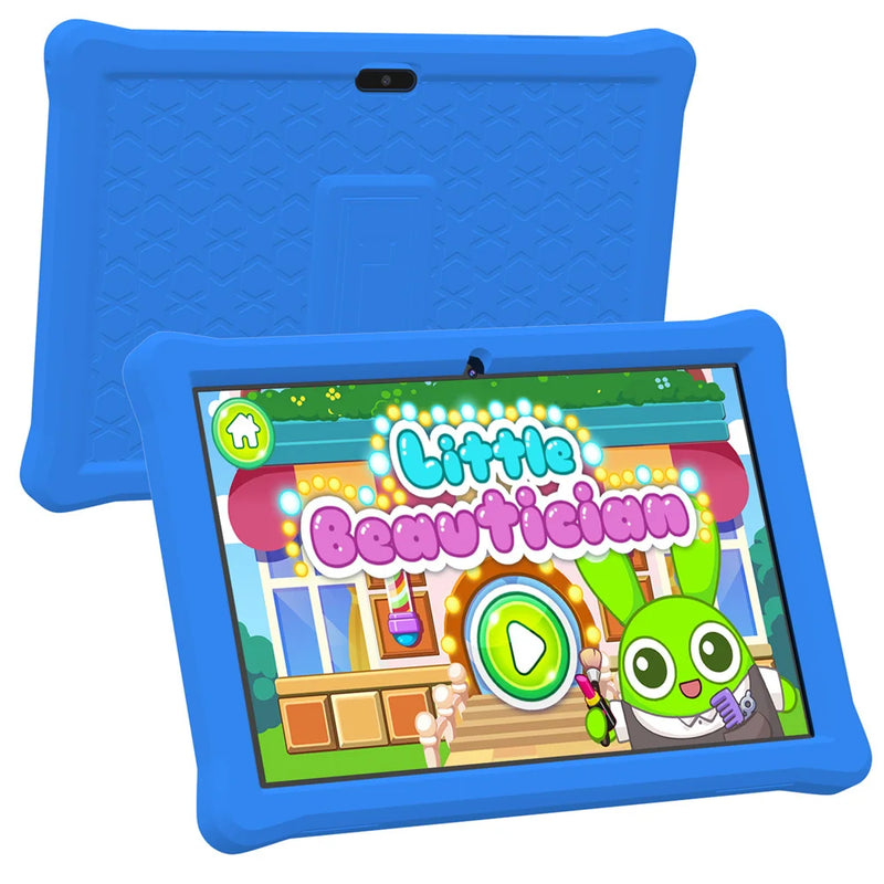 QPS 10 Inch Children's Tablets Android 10 Quad Core 2GB 32GB WIFI 6000mAh Learning Tablets for Kids Toddler WIth Kids APP