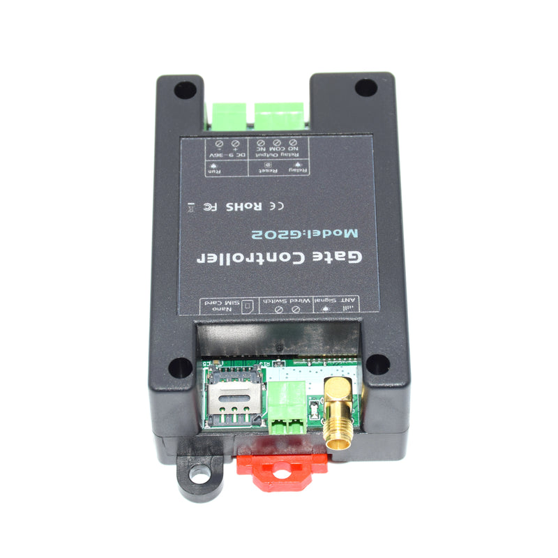 Din-rail GSM 4G Remote Controller G202 Single Relay Switch For Sliding Swing Garage Gate Opener ( Replace RTU5024 )