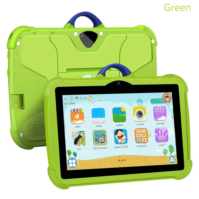 New 7 Inch 5G WiFi Tablet Pc for Children's best Gifts Android Kids Game Educational Learning Tablets Quad Core 4GB RAM 64GB ROM