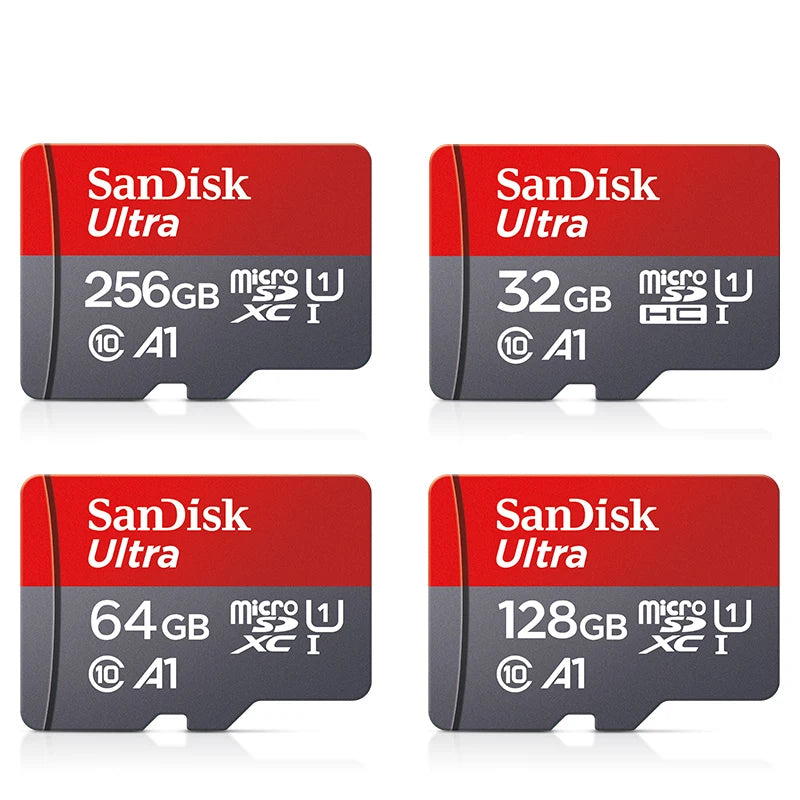 Genuine Sandisk Memory Card 128GB 32GB 64GB 256GB SD/TF Flash Card Mini SD 32 64 128GB TF CARD for Phone Speakers Robot