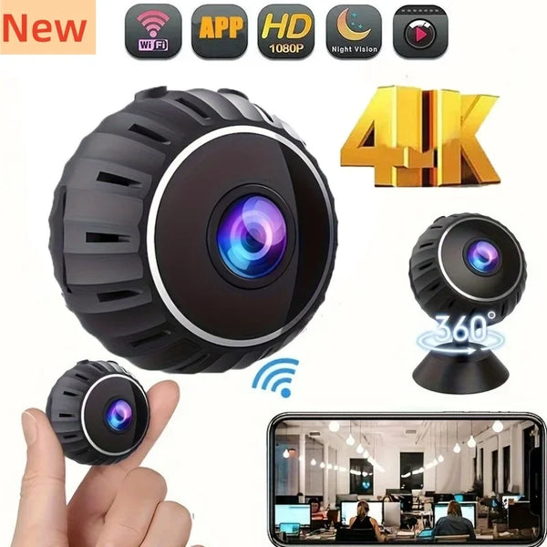 1080p Wireless Wifi Camera 4k Hd Small Night Vision Video Recorder Baby Pet Motion Detection Camera Hd Surveillance Ip Camera