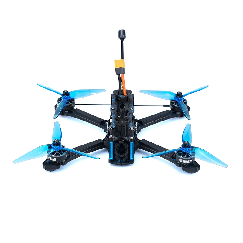 Axisflying Manta5 SE FPV Drone Kit Squashed-X Frame AE227-1960KV Motor with GPS for Cinematic Freestyle Long Range Drone